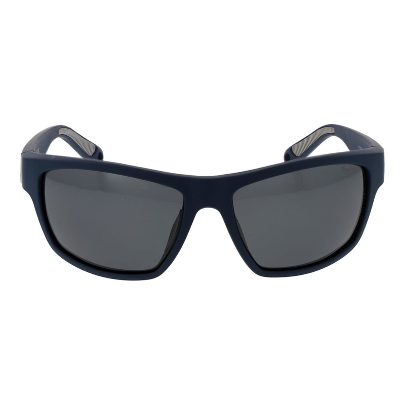 Blue plastic sunglasses-null