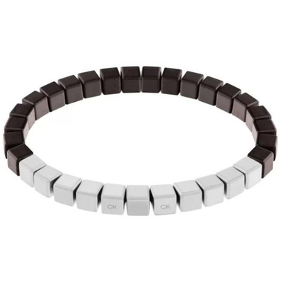 Calvin Klein beaded men's bracelet, , medium
