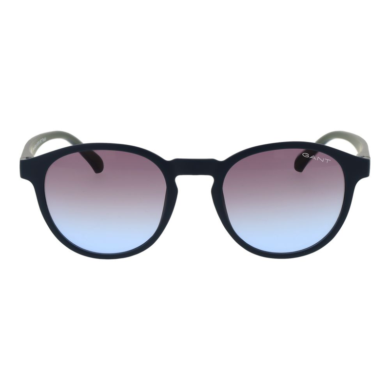 Blue plastic sunglasses-null