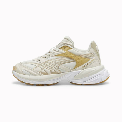 Velophasis jelly glitter women, White / Gold, medium