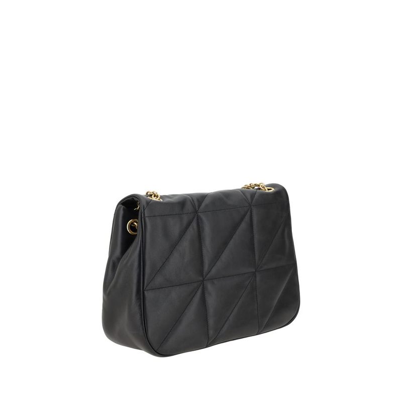 Black calf leather bos taurus shoulder bag-null