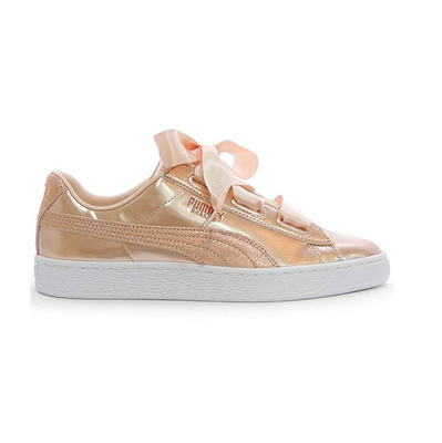 Basket heart lunar lux shoes, Gold, medium