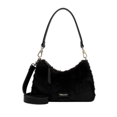 Tamaris γυναικεία τσάντα ώμου, Black, medium