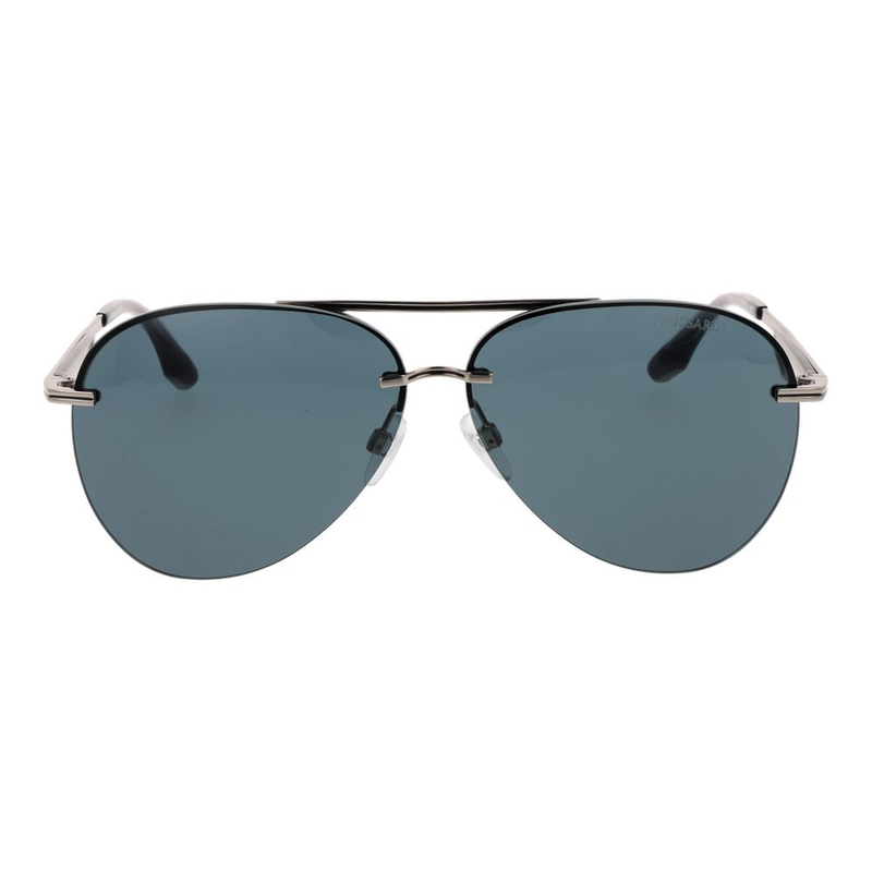 Gray metal sunglasses-null