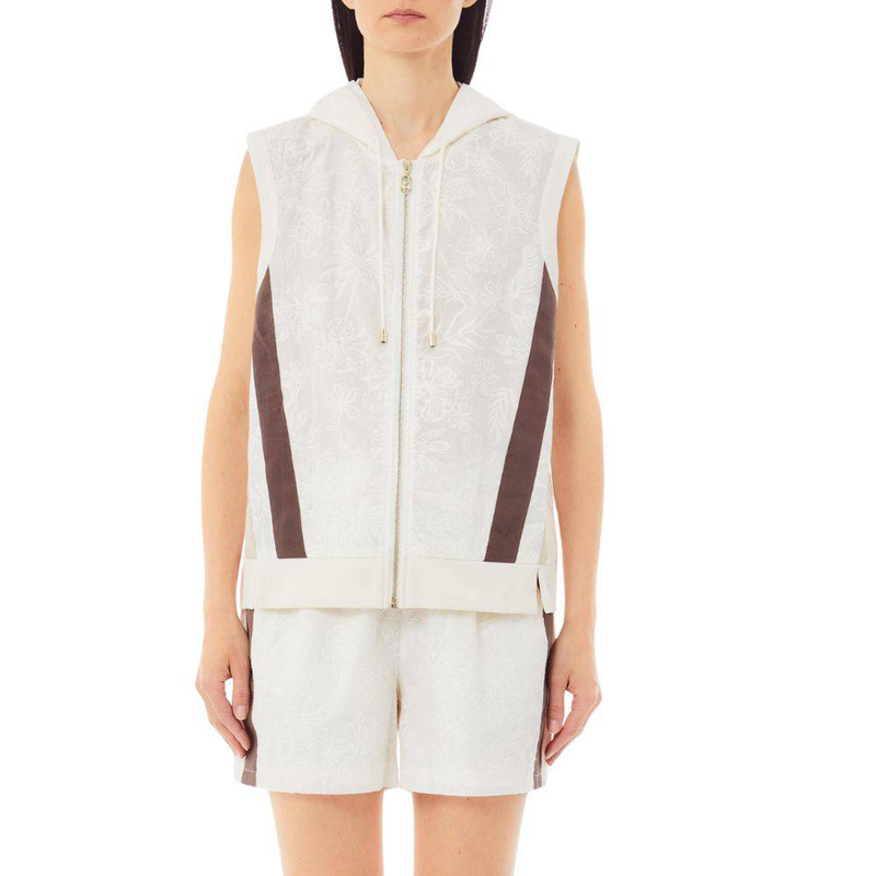 Liu Jo embroidered cotton vest image number null