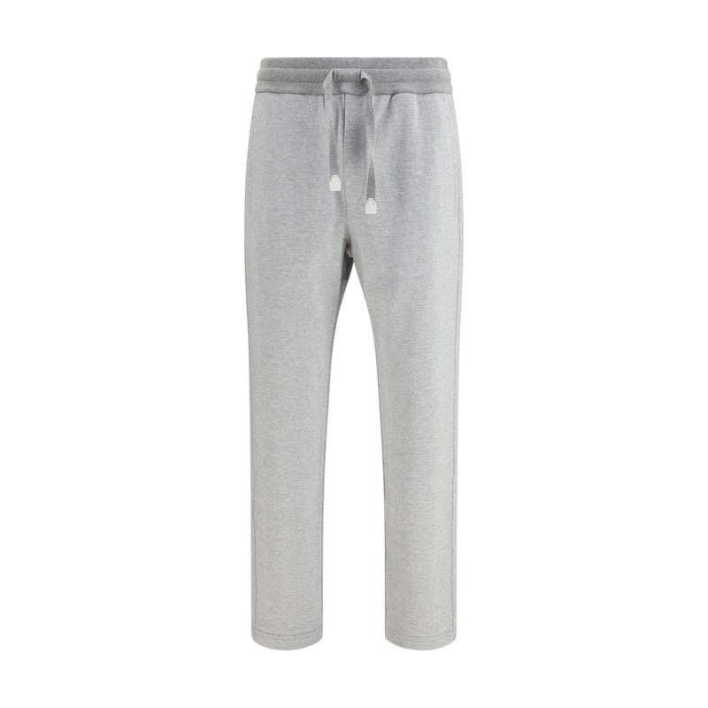 Gray cotton joggers (workout pants)-null