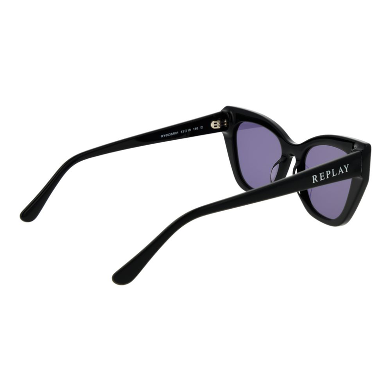 Black plastic sunglasses-null
