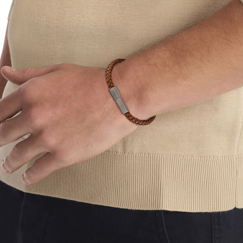 Product image: Calvin Klein industrial facets men's bracelet, , medium-null