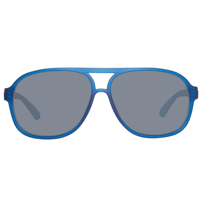Blue injected sunglasses-null