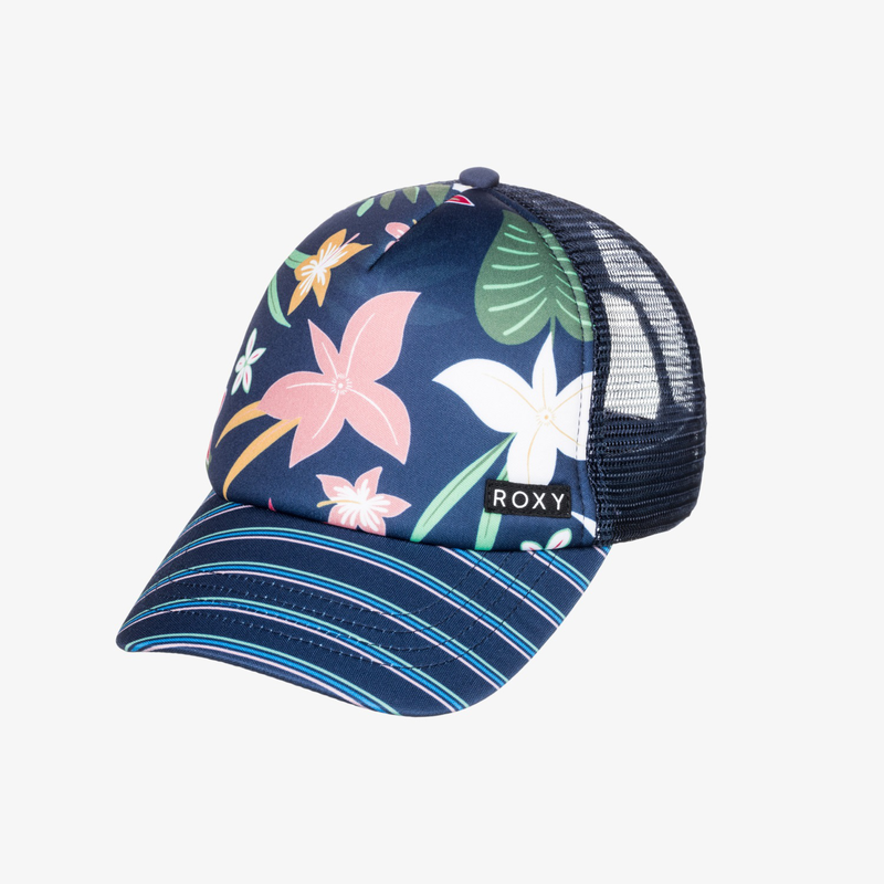 Buy Roxy girls honey coconut trucker cap blue ergha03277 bsp9 Jinius