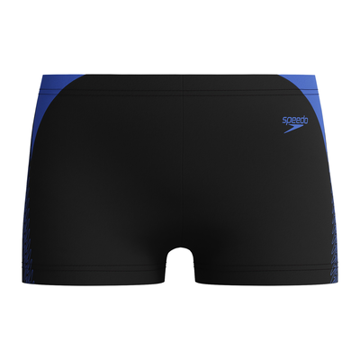Speedo boy's hyperboom splice aquashort, Blue, medium