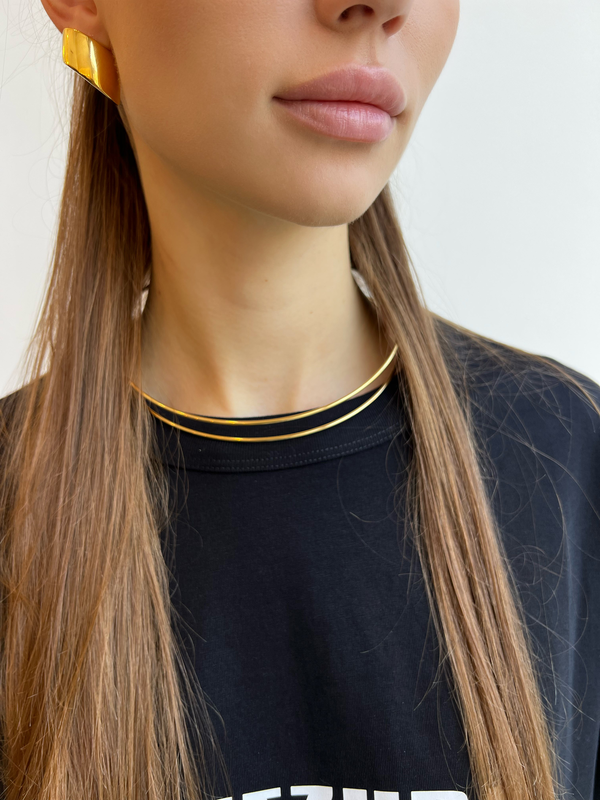 Gold chocker-null