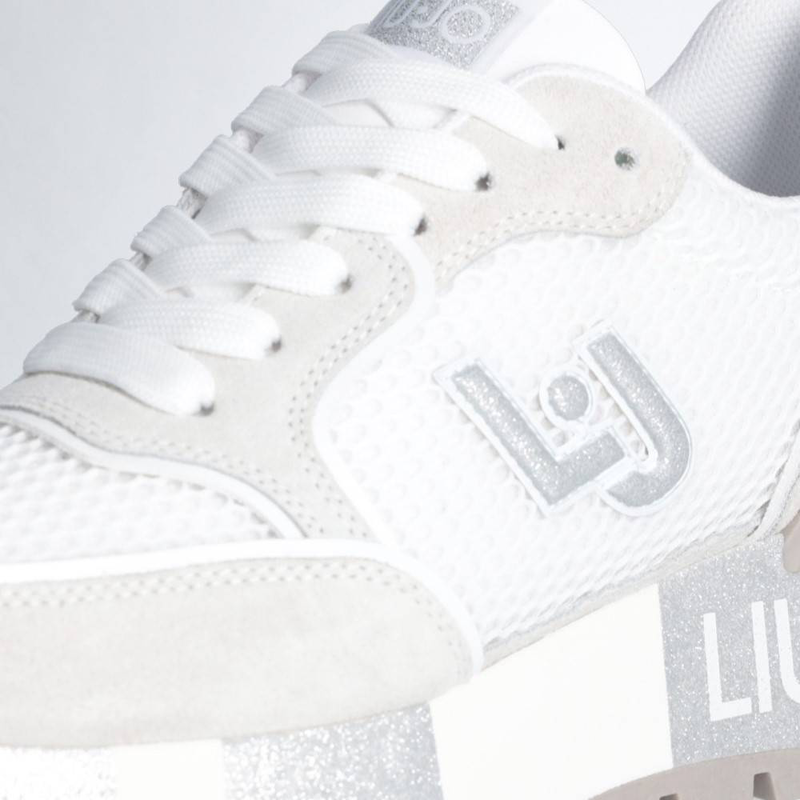 Amazing 25 - suede and mesh platform sneakers-null
