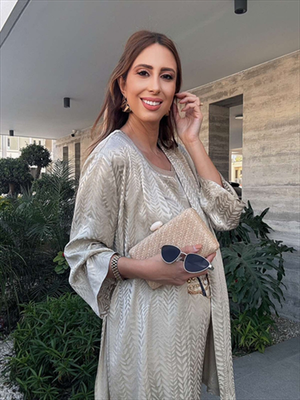 Clutch bag braided