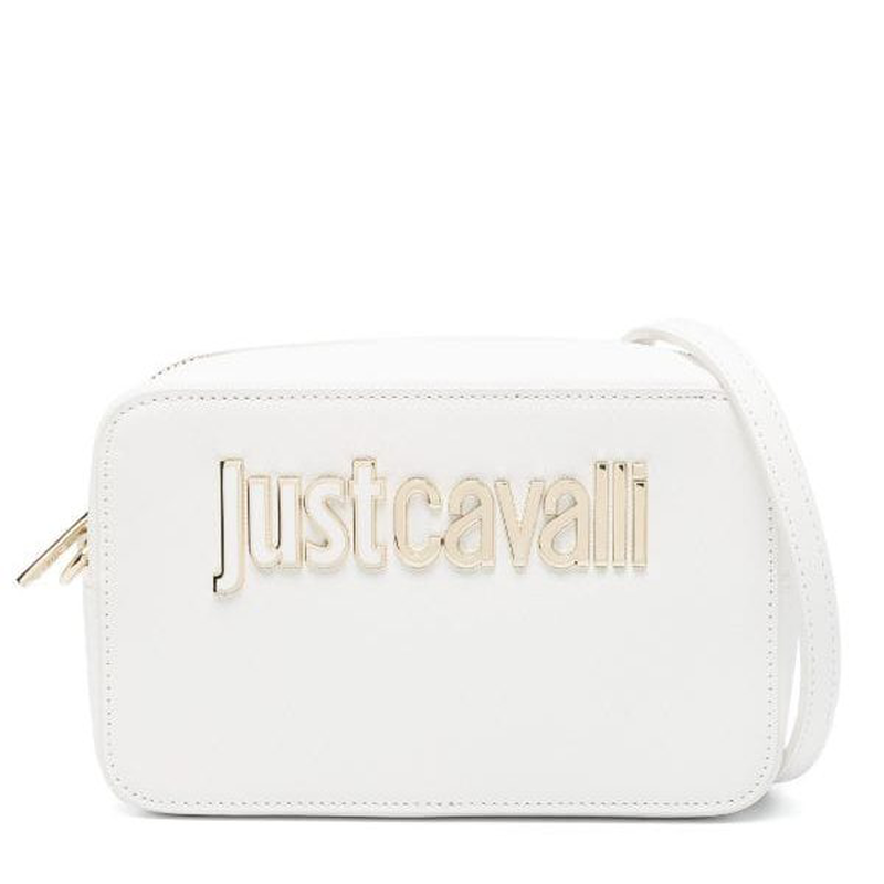 Just cavalli camera bag with logo - white-null