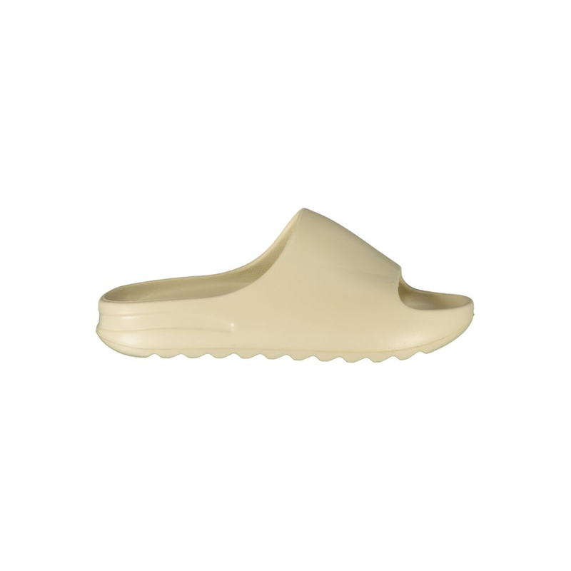 Beige polyurethane women's slipper-null