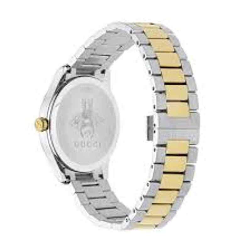Silver stainless steel dress watch-null