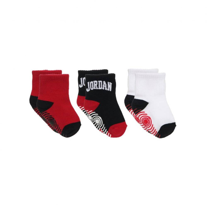 Nike jordan gripper infant 3-pairs socks image number null