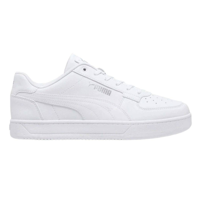 Puma caven 2.0 fashion sneakers junior big kids unisex shoes white 393837-02, White, medium