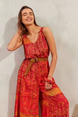 Bise jumpsuit, Red, medium