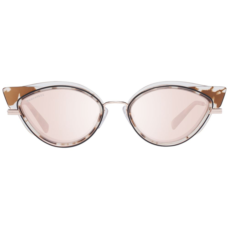 Brown metal & plastic sunglasses-null