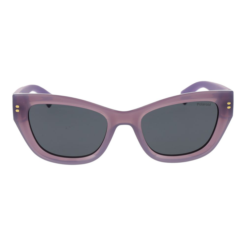 Purple plastic sunglasses-null
