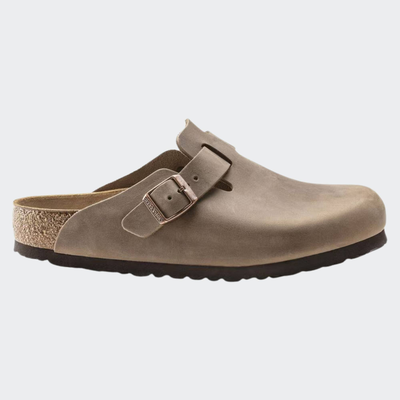 Leather boston leoi, Brown, medium