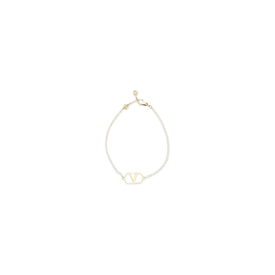 Gold metal bracelet, Gold, medium