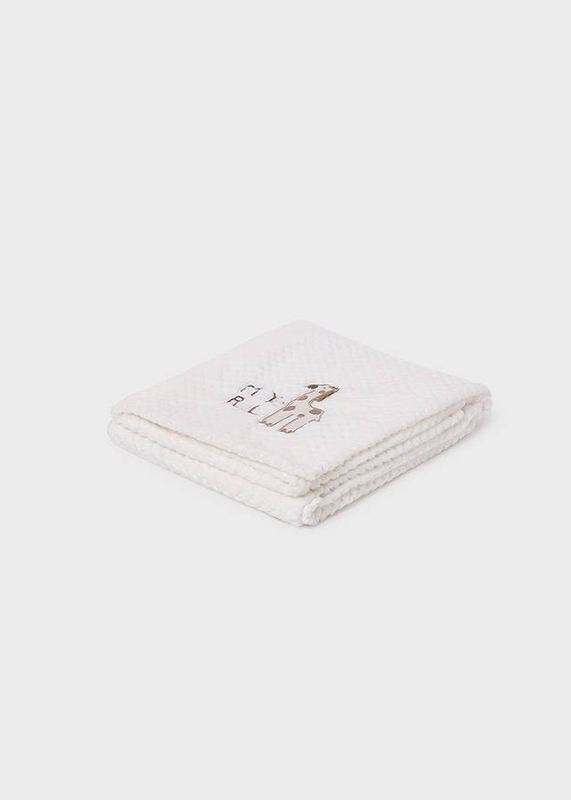 Kουβερτα γουνα διπλης οψης εκρου-null