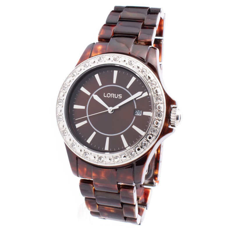 Brown polyethylene dress watch-null