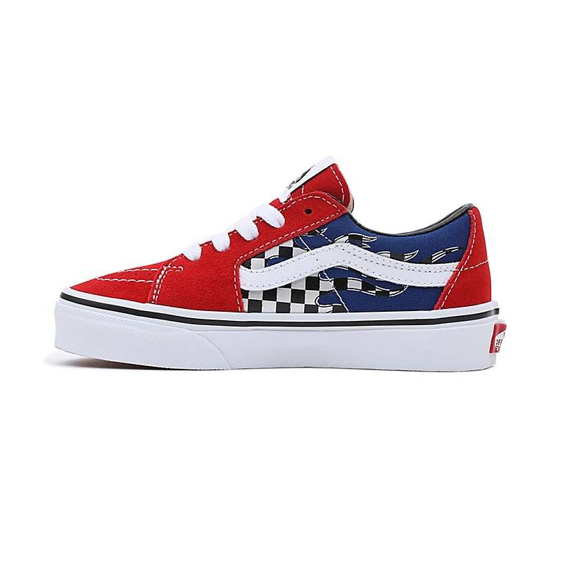 Vans kids reflect check sk-8 low image number null