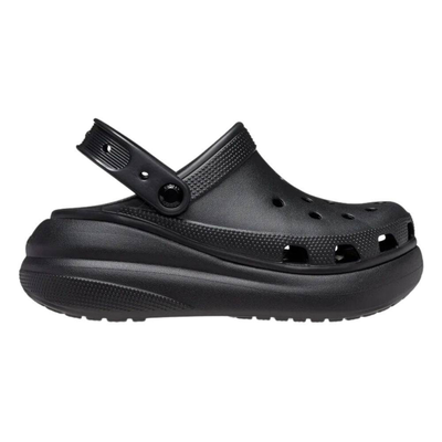 Crocs classic crush clog, Black, medium
