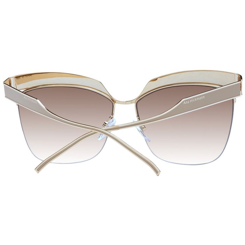 Gold metal sunglasses-null