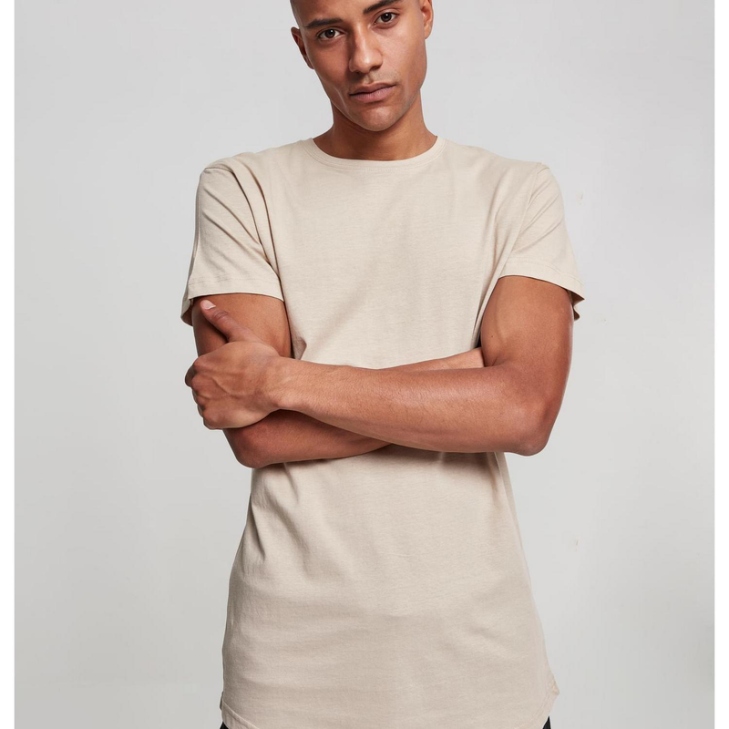 Urban classics men shaped long t-shirt-null