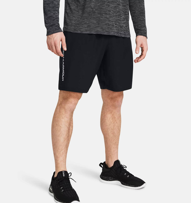 Woven wdmk shorts, Black, medium