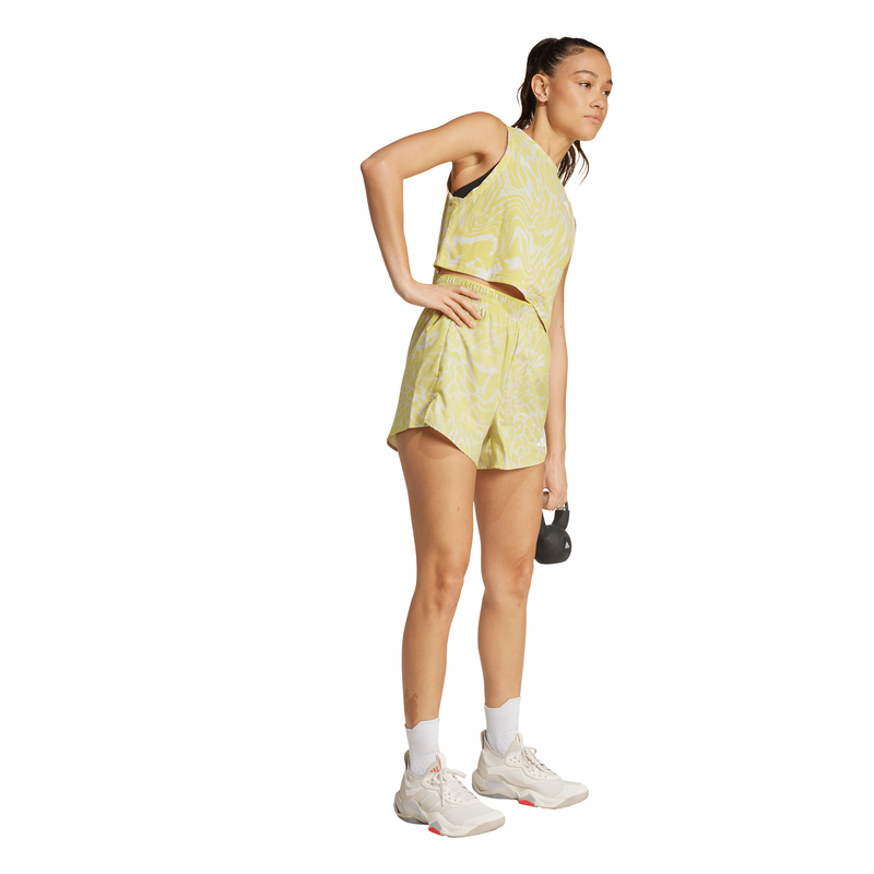 Adidas women's train essentials allover print workout tank t-null