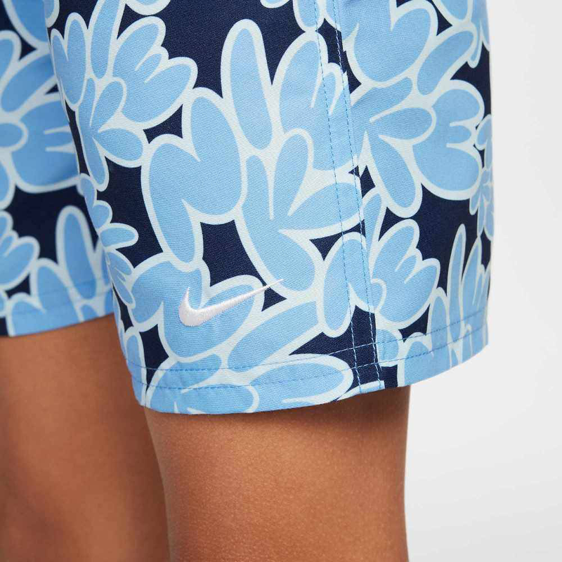 Little boys bubble script 5" volley short-null