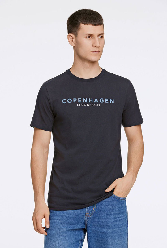 Lindbergh copenhagen logo tshirt image number null