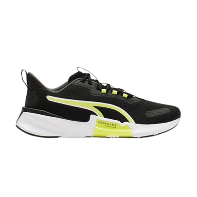 Power frame training 2 training shoes, Black / Yellow, medium