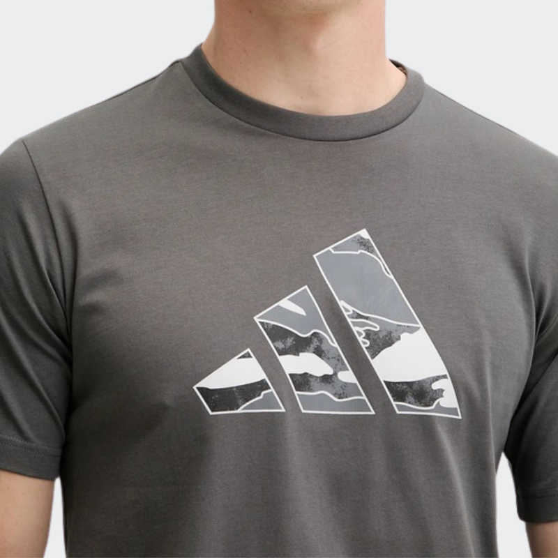Camo logo tee-null