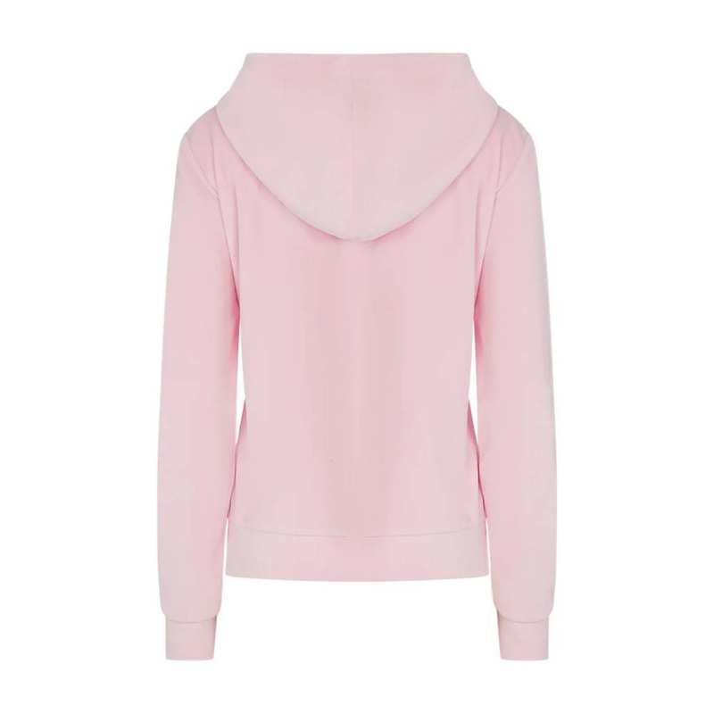 Kiana womens velour zip hoodie-null