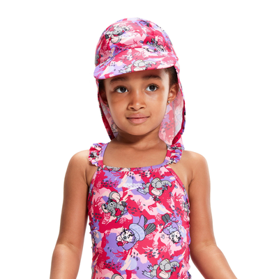 Speedo infant girls learn to swim sun protection hat (800314