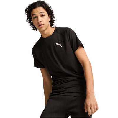 Evostripe t-shirt, Black, medium