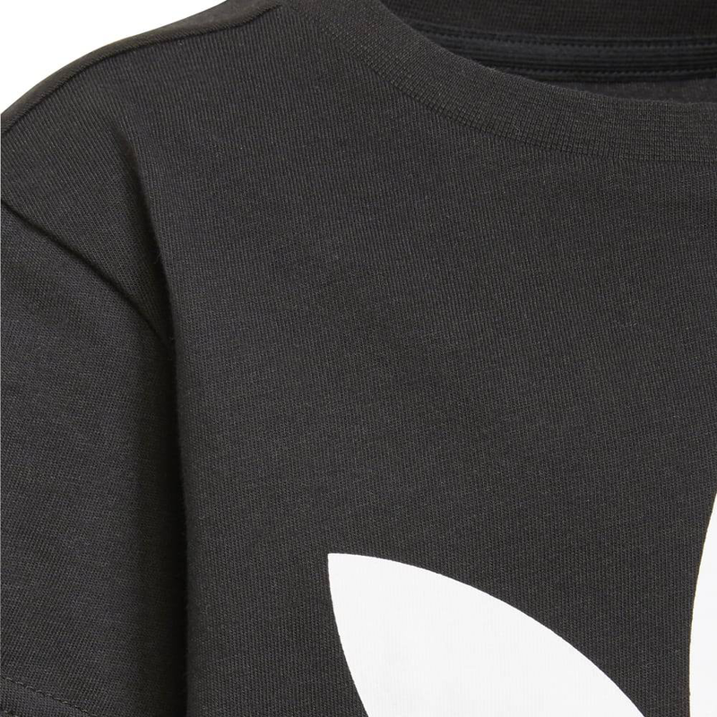 Adidas little kids trefoil tee-null