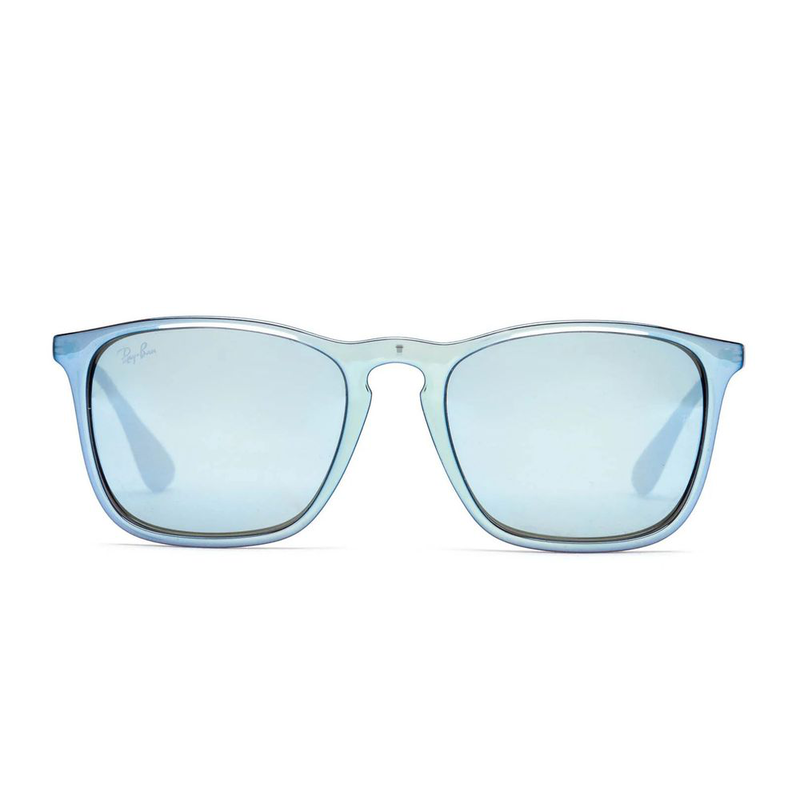 Blue injected sunglasses-null