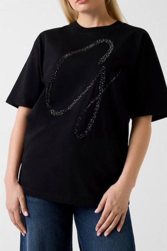 Maxi g studs tee - guess-null