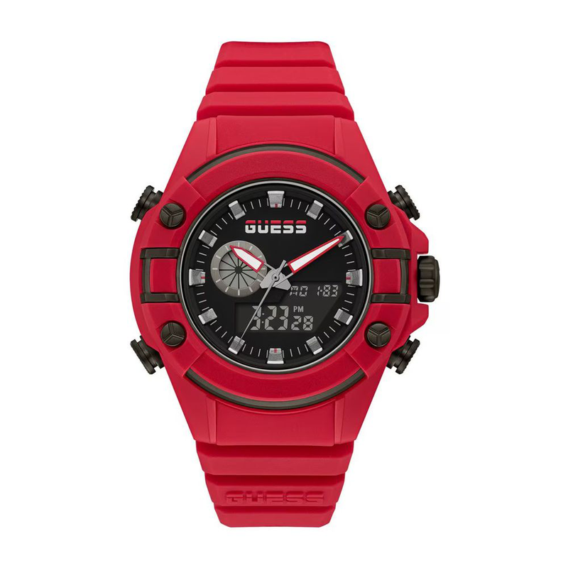 Multicolor synthetic sport watch-null