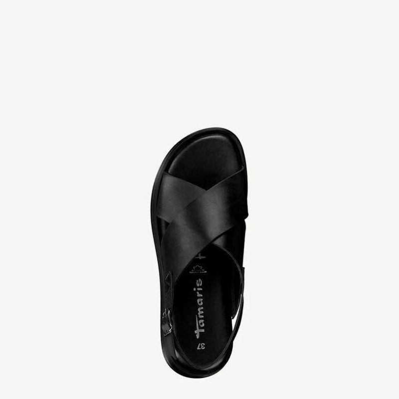Tamaris women leather sandal image number null