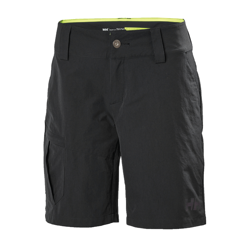 Womens qd cargo shorts - navy blue , 26-null