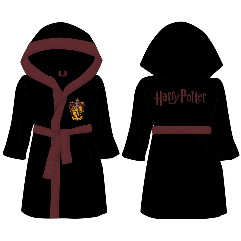 Harry potter gryffindor child bathrobe image number null